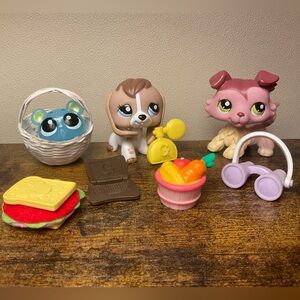 COPY - Littlest Petshop Collie and Beagle FAKE LPS